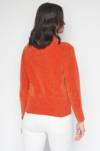Winter Chills Sweater, Orange, image 5